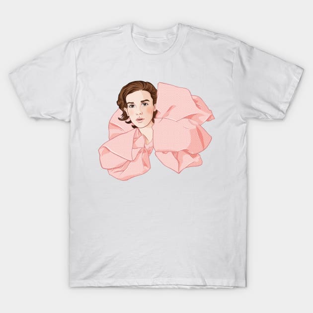 Millie Vogue Brown T-Shirt by ArtMoore98